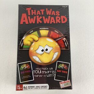 That Was Awkward Party Game Embarrass Yourself Card 2019 Endless Games 2019